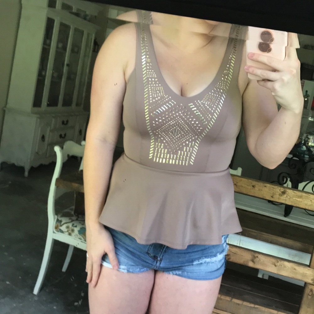 Peplum top